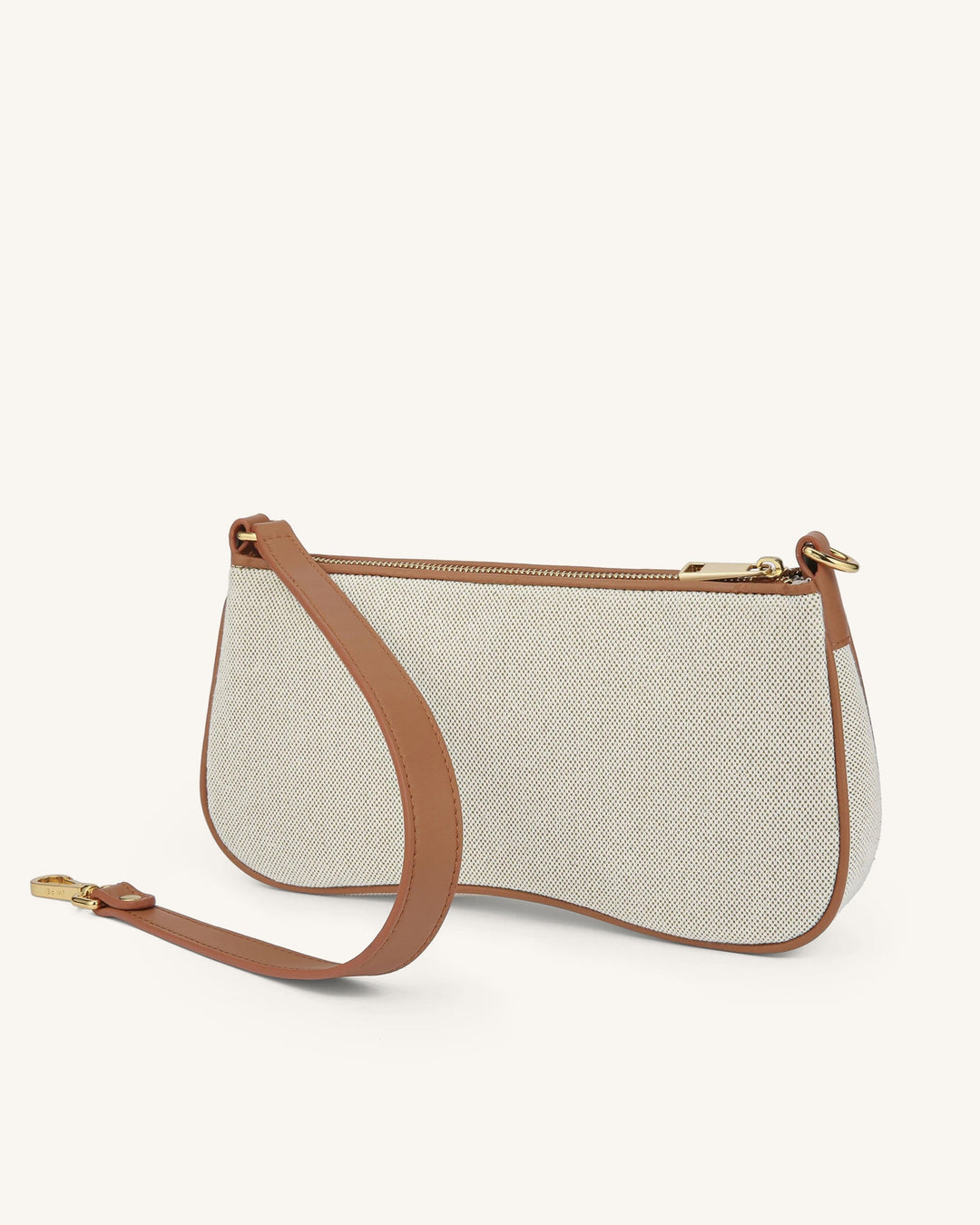 Pochette Eva – Tela Beige Raffinata