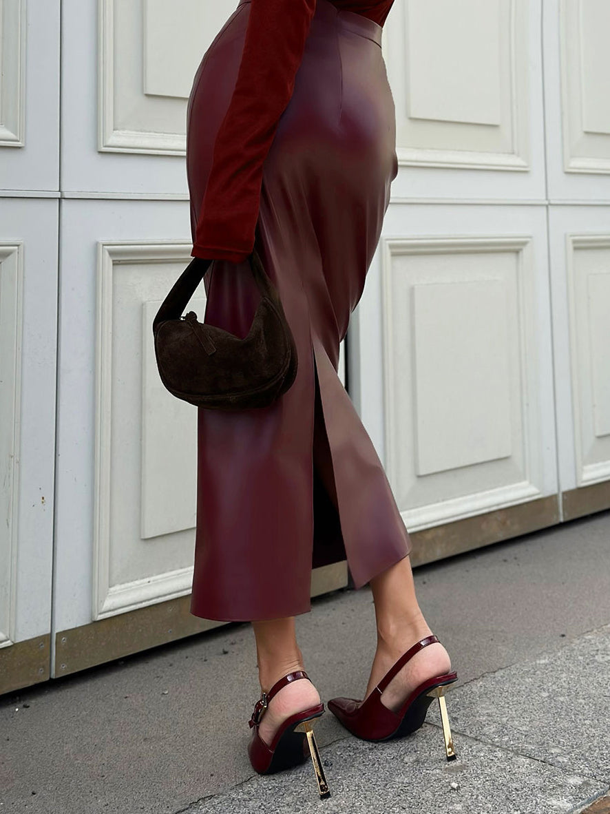 Lirena Slit Skirt