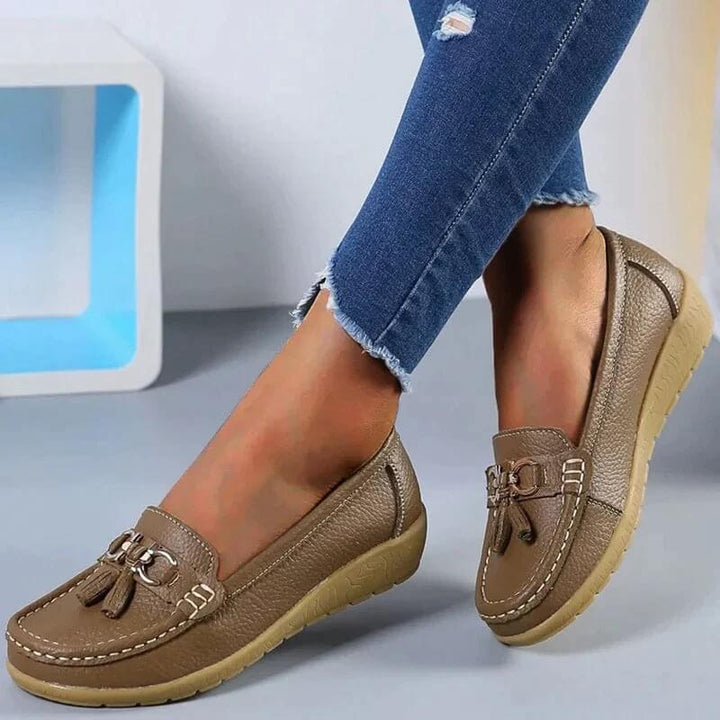 Hannah™ - Women's Orthopedic Leather Shoes