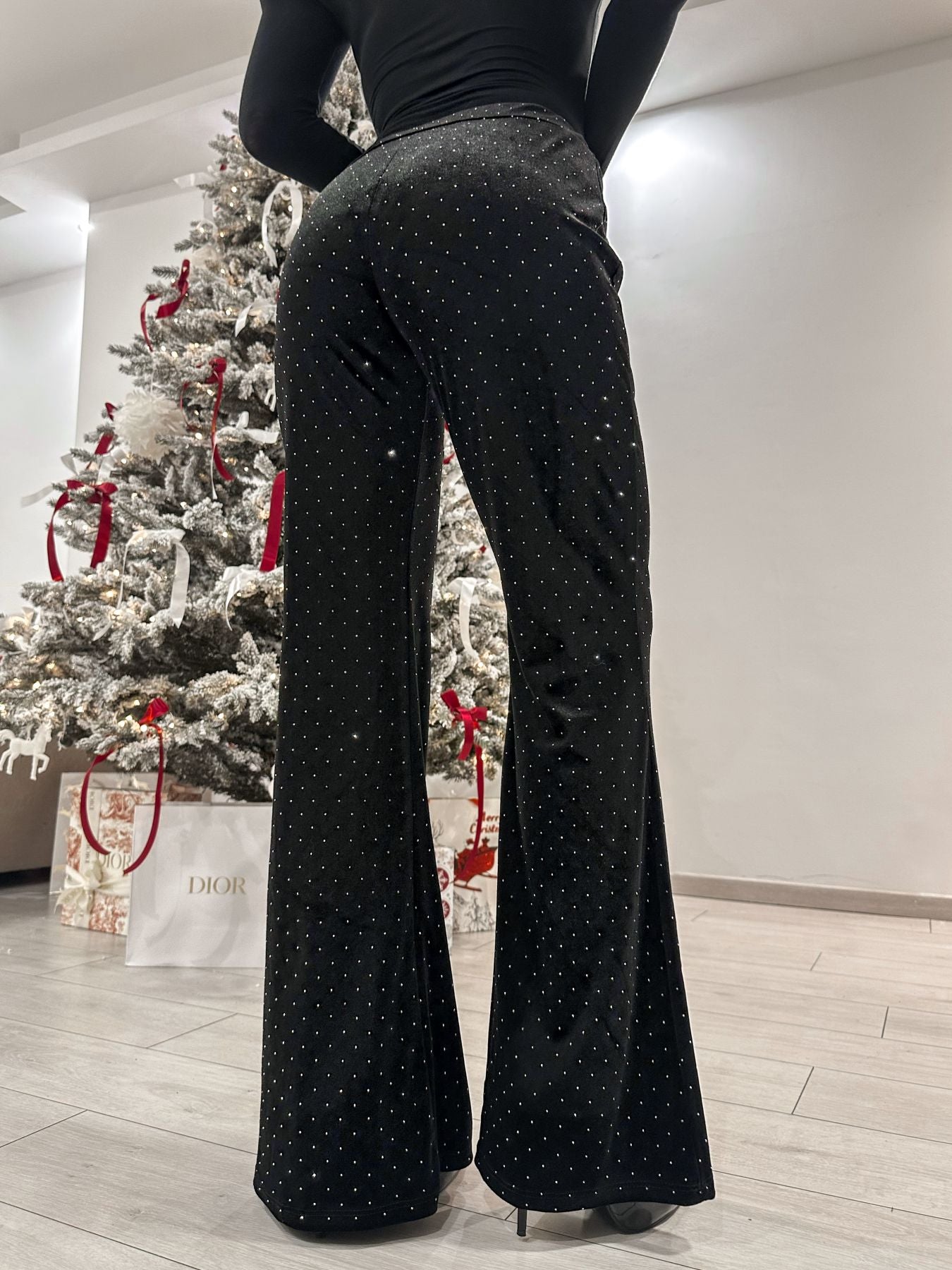 Pantaloni Brillanti Eleganza