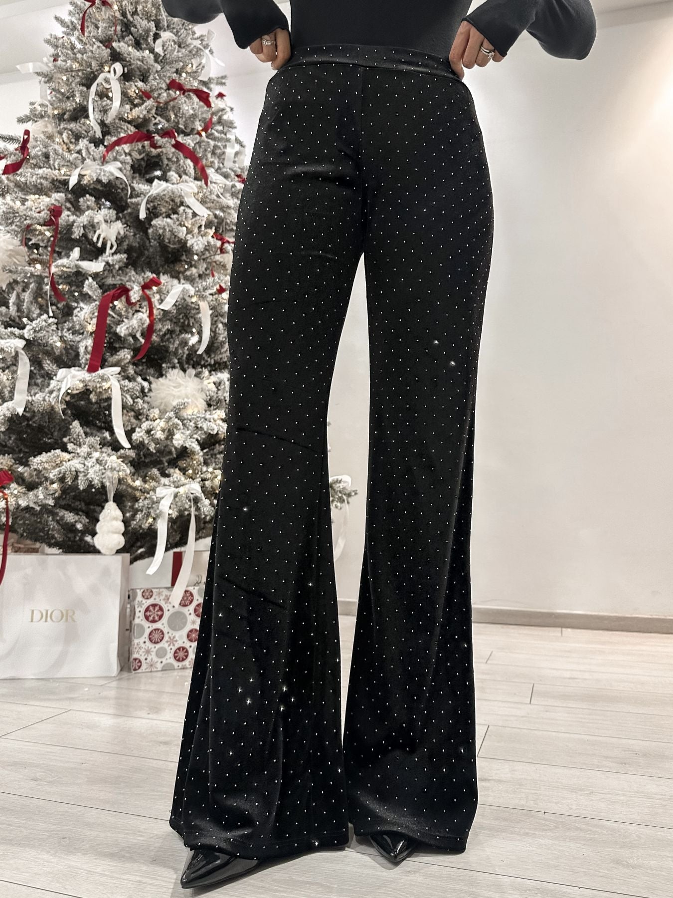 Pantaloni Brillanti Eleganza