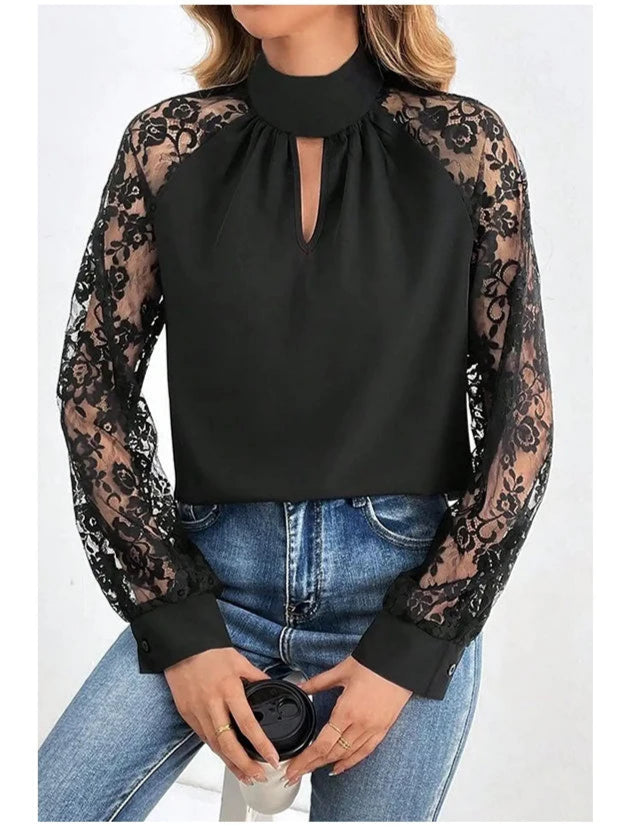 Nera Sensuale Blusa