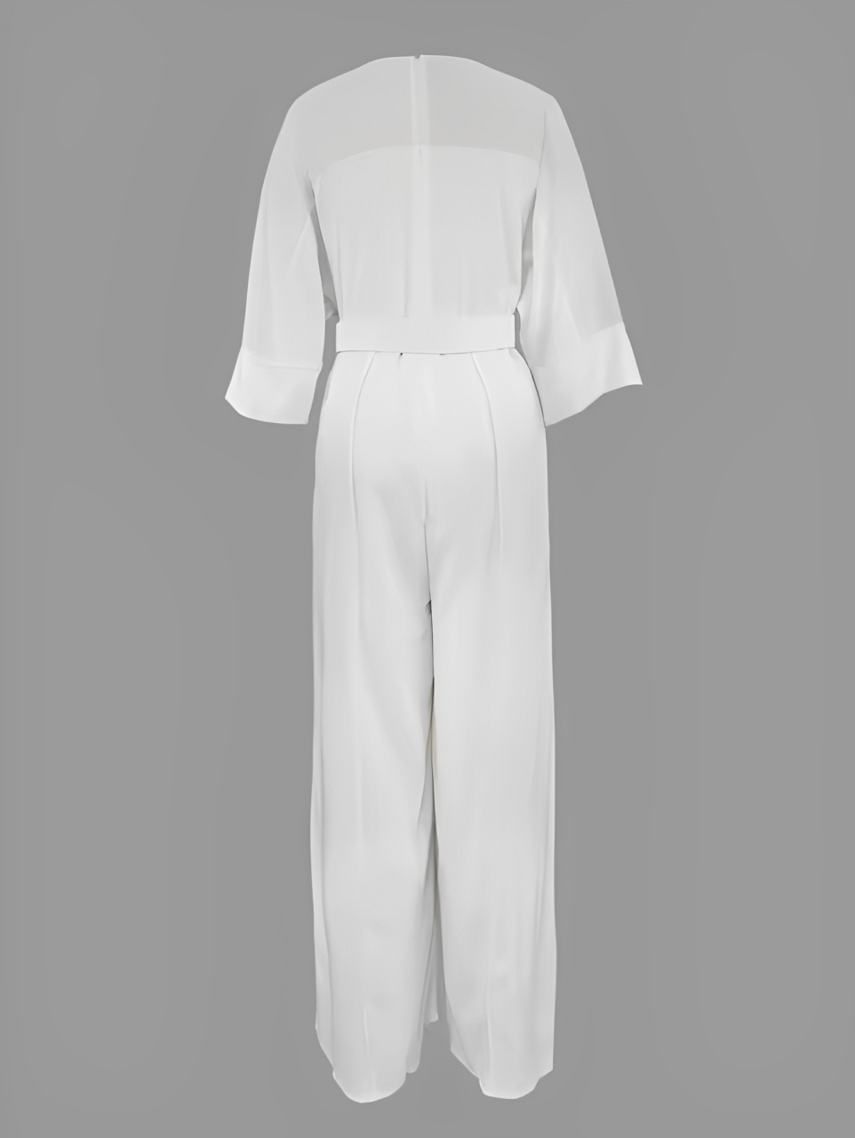 Zalyria Jumpsuit Drappeggiato Crêpe